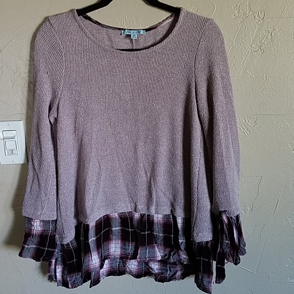 Flannel Sweater